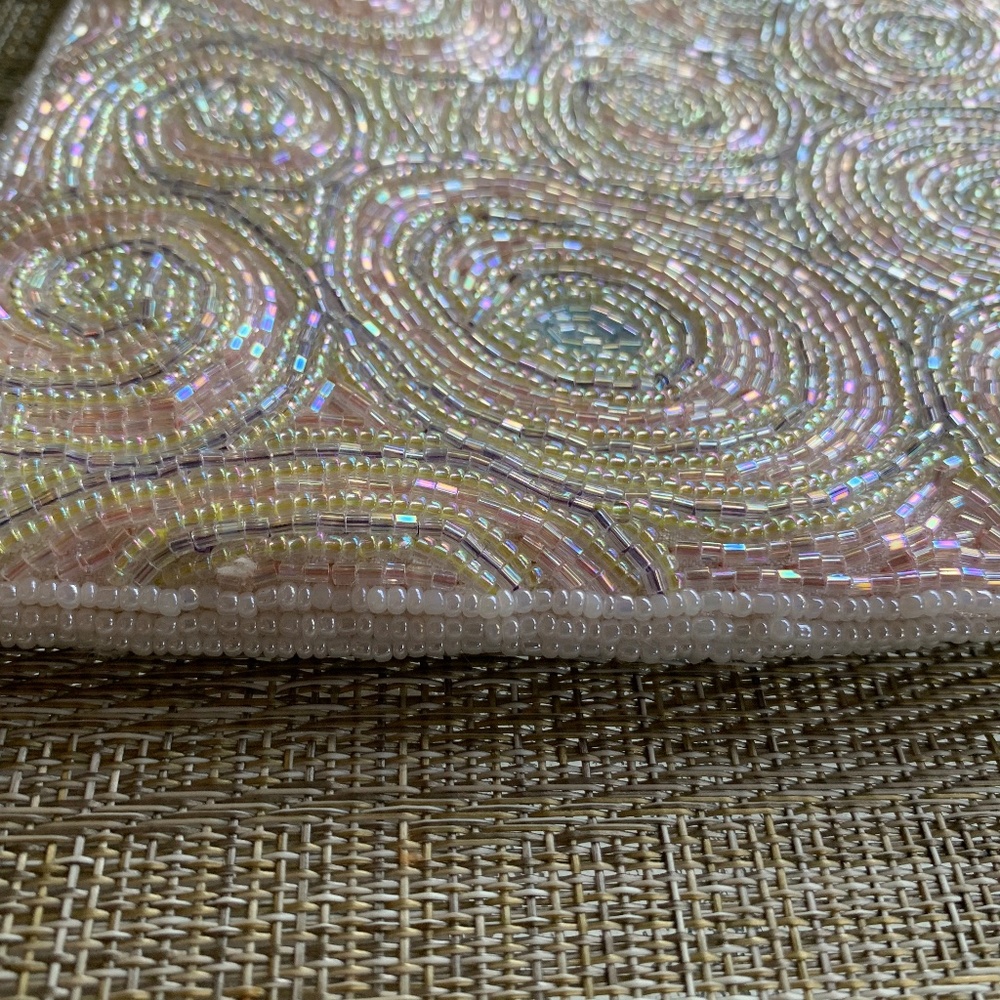 Carla Marchi Vintage Pearl Swirl Evening Bag
